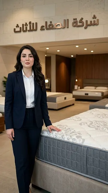 مفروشات في المعرض